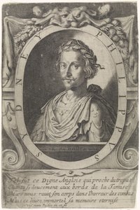 Retrato de Philip Sydney de Crispijn van de Passe (I)