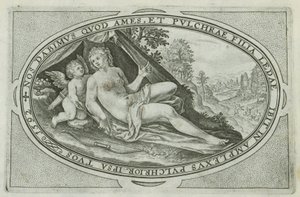 Vênus Deuses e Deusas Envolvidos no Julgamento de Paris (título da série) de Crispijn van de Passe (I)