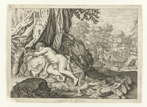 Júpiter em Calisto Metamorfosen van Ovidius (título da série)