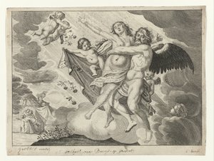 Boreas raptam Oreithyia de Crispijn van de Passe (II) (possibly)