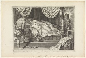 Apolo e Mercúrio visitam Chione Metamorfosen van Ovidius (título da série)