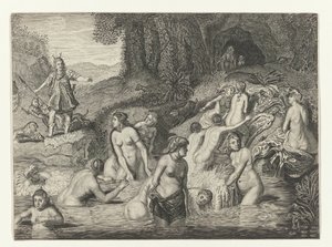 Diana transforma o Actaeon num veado
Metamorfoses por Ovid (título da série)