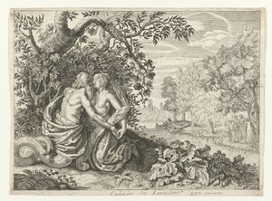 Harmonia em Cadmus Metamorfosen van Ovidius (título da série)