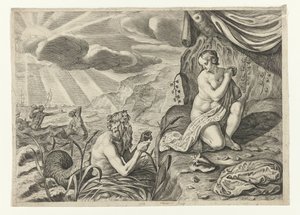 Scylla em fuga de Glaucus
Glauci apaixonado por Scylla (título sobre o objecto)
Metamorfoses de Ovid (título da série)