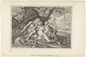 Vénus adverte Adónis
Metamorfoses por Ovid (título da série)