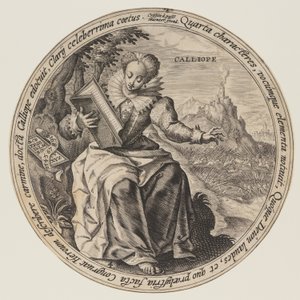 Clio, de As Musas de Crispijn van de Passe I