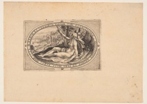 Minerva, de Deuses e Deusas de Crispijn van de Passe I