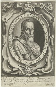 Retrato de Ferdinand Alvarez de Toledo, Duque de Alva