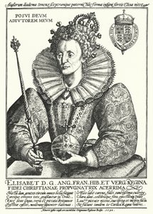 Elizabeth I, Rainha de Inglaterra (gravura)