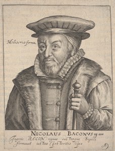 Nicholas Bacon de Crispin I de Passe