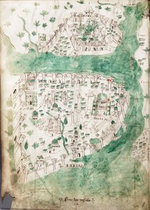 Uma carta de Constantinopla, c.1420 (velino)