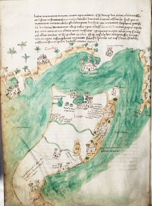 Carta de Kos e Bodrum, c.1420 (velino)