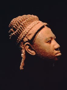 Cabeça de rainha ioruba, de Ita Yemoo, Ife, Nigéria de Culture Yoruba