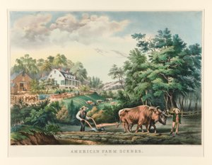 Cenas da Fazenda Americana./ No. 1 de Currier and Ives