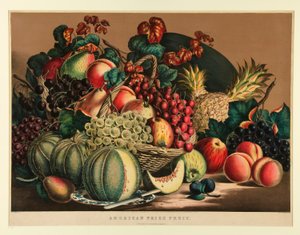 Fruta Prêmio Americano de Currier and Ives