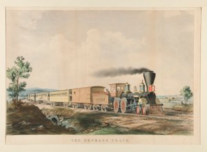 O trem expresso de Currier and Ives