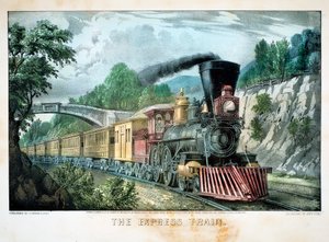 O trem expresso, EUA, 1870
