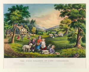 As Quatro Estações da Vida: A Infância de Currier and Ives