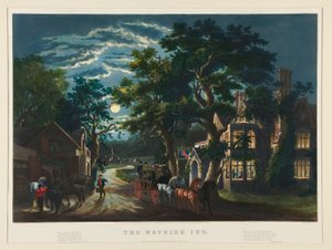 O Wayside Inn de Currier and Ives