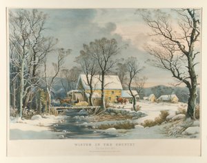 Inverno no País, O Moinho do Velho Grist de Currier and Ives