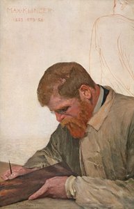 Max Klinger, c.1900 (pintura) de Curt Stoeving