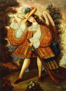 Arcanjo com Arquebus