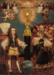 Carlos II em Defesa da Eucaristia, final do século XVII
