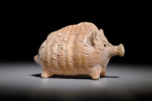 Chocalho helenístico, século XI aC (terracota) de Cypriot Cypriot