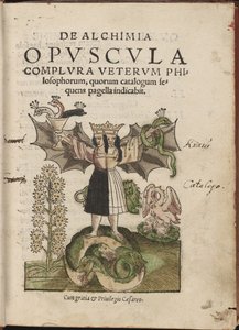 Alchimia opvscvla compvra filósofos antigos, 1550 de Cyriacus Jacob