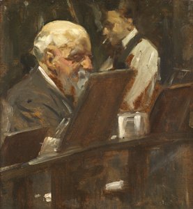 John Anster Fitzgerald, o pintor de fadas, no Sketch Club de Cyrus Cuneo