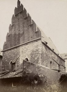 A Antiga Nova Sinagoga, c.1875 de Czech Photographer Czech Photographer
