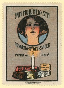 Fábrica de sabonetes e velas Jan Hubinek and Son de Czech School