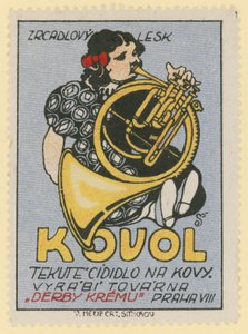 Kovol agente de polimento líquido para metais de Czech School