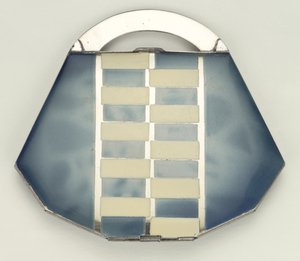 Princesa Bolsa Pó Compacto, Checo, década de 1930 de Czech School