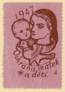 Proteção de mães e filhos, 1947 de Czech School