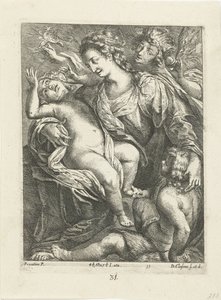 Maria com Cristo e João de D. Claessens