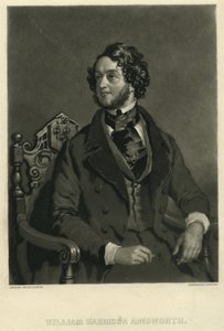 William Harrison Ainsworth, c.1841 (mezzotint) de D McClise