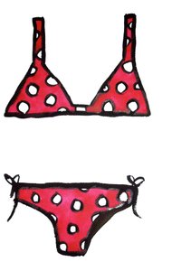 Biquíni de bolinhas de Daisy de Villeneuve
