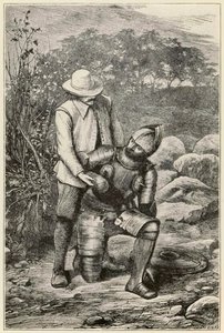 Cristãos e fiéis juntam-se à companhia dos peregrinos Progresso deste mundo, ao que está por vir John Bunyan (1628-1688) ilustração de Thomas Dalziel (1823-1906) Fiel ajuda o impetu