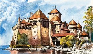 Castelo de Chillon de Dan Escott