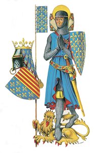 Luís nono, líder das duas últimas Cruzadas e um dos maiores reis da França (1226-70)
