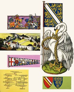 O cisne dos De Bohuns (brasão de armas) de Dan Escott