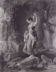 A Ninfa da Cachoeira (gravura)