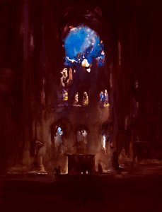Interior, de, notre-senhora de Daniel Cacouault