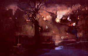 Praça Denfert-Rochereau de Daniel Cacouault