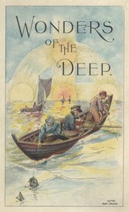 &39;Wonders of the Deep&39;, anúncio da Emulsão de Óleo de Fígado de Bacalhau com Hipofosfitos de Scott, 1895 de Daniel Carter Beard