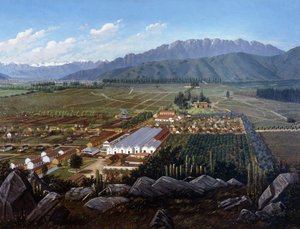 A vinha de Erranzuriz-Panquehue, Chile, 1896 de Daniel Escobar