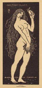 A folha de figueira (xilogravura) de Daniel Greiner