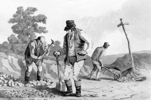 Road Menders, 1812 de Daniel Havell