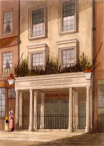 O Teatro Sans Pareil, 1826 de Daniel Havell